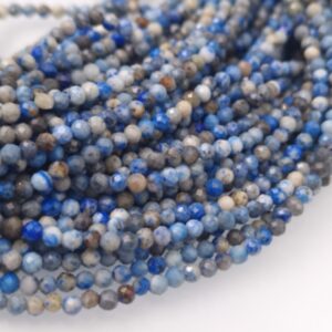 Lapis lazuli 3mm fasetiran