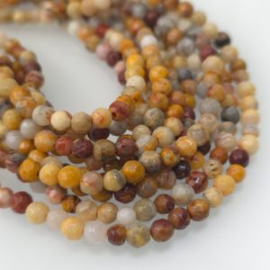 Jaspis 4mm fasetiran