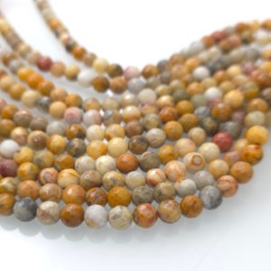 Jaspis 6mm fasetiran