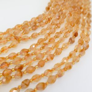 Citrin 6mm*8mm fasetiran