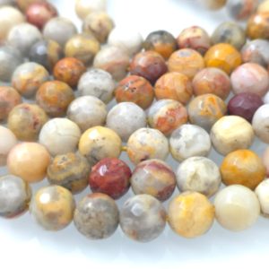 Jaspis 8mm fasetiran