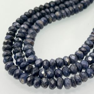 Safir 7mm*4mm fasetiran 46cm niska