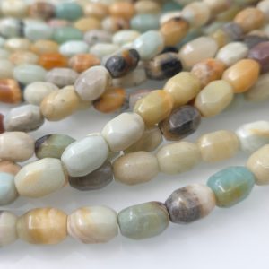 Amazonit 10mm×14mm fasetiran