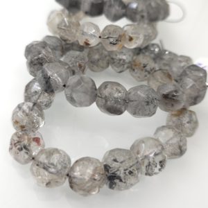 Dijamanti herkimer ~13mm×14mm fasetiran 20cm niska