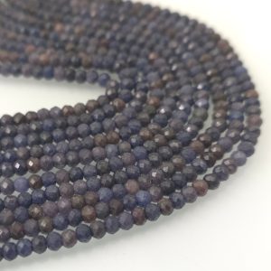 Safir 4mm×3mm fasetiran