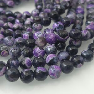 Ahat 10mm fasetiran poludragi kamen