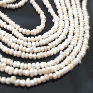 Biseri ~4mm×1mm 35cm niska