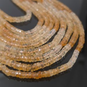 Citrin ~7mm×2mm fasetiran