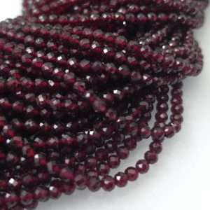Granat 4.5mm fasetiran