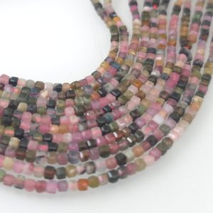 Turmalin 2mm×2mm fasetiran