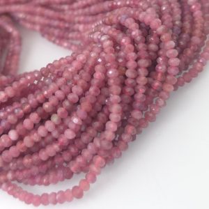 Turmalin ~3mm×2mm fasetiran