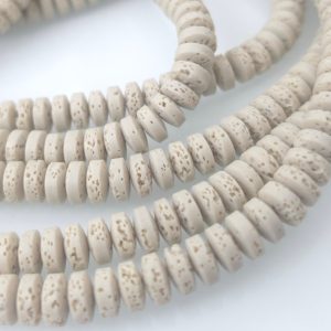 Vulkanska lava 4mm×8mm